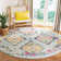 Felty Southwestern Blue/Yellow Area Rug
