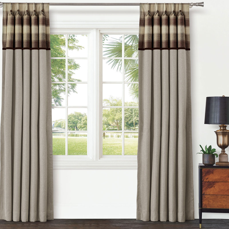 Highland Room Darkening Curtain, 20" W x 84" L