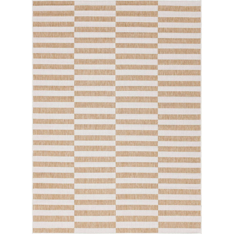 Outdoor Glimmer Area Rug Bear Color, Rectangle 8' x 11'4"
