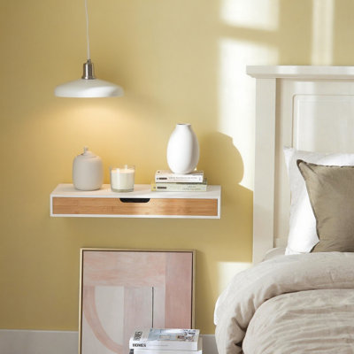 Ardella Floating Shelf with Drawer