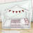 Vonie Wood Daybed with Roof and Slats-656567935-656634593