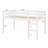 Loft Bed with Ladder and Reinforced Slat Platform-674742092