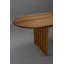 Barlet Oval Walnut Wood Dining Table