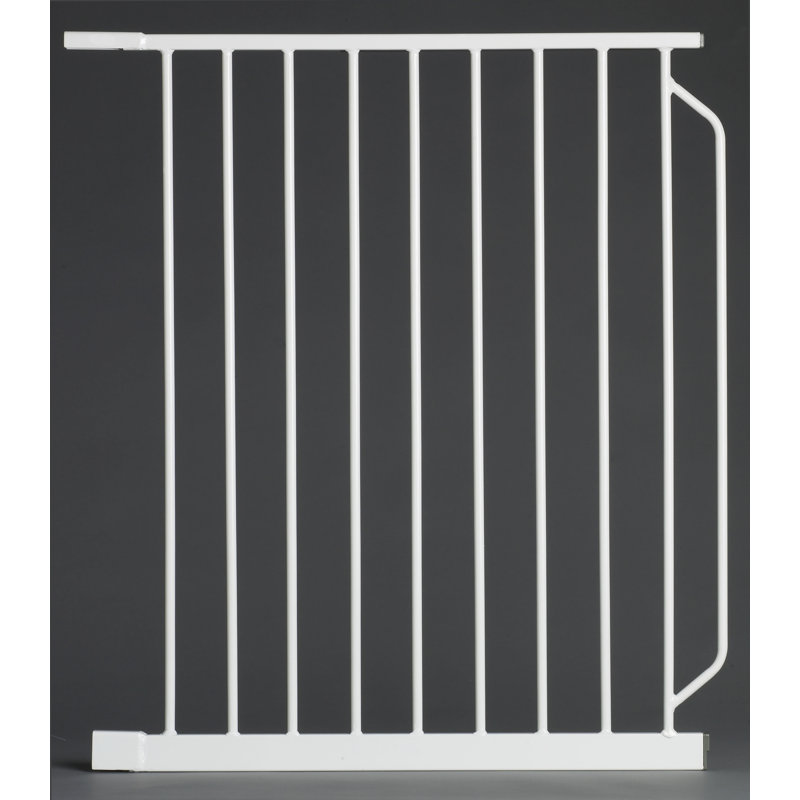 Carlson 24" Black Steel Pet Gate Extension Panel