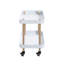 Side table on castors-1455657590