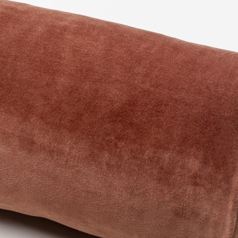 Deane Bolster Accent Pillow, Brick Red, Pillow Cover Only - No Insert