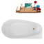 59.1'' x 28.7'' Soaking Acrylic Bathtub-95288526
