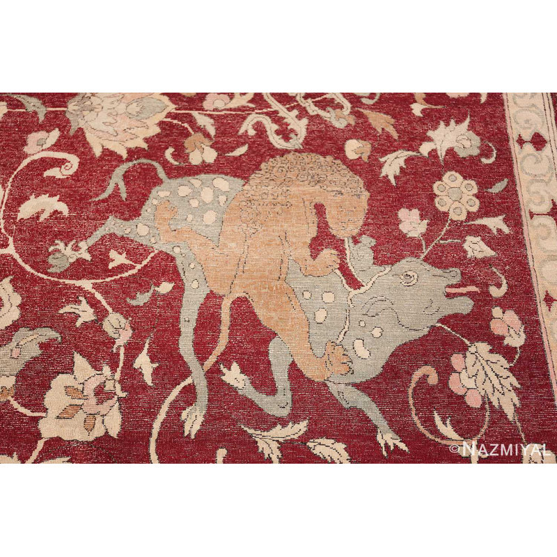 Tapis turc antique surdimensionné