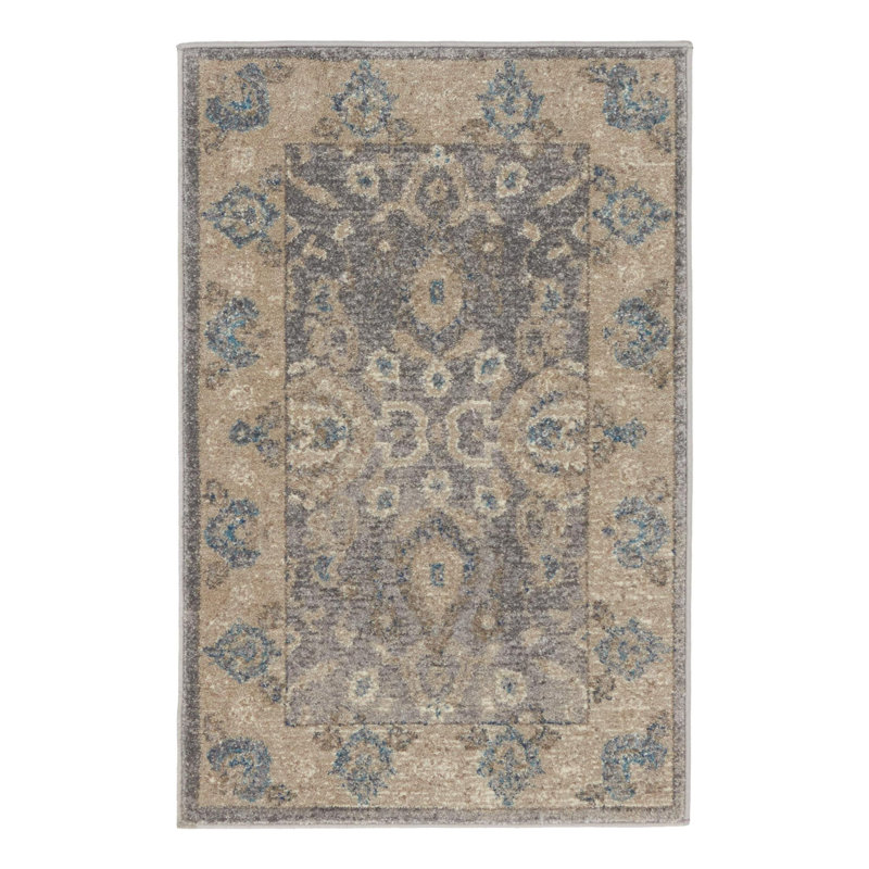 Gwendolyn Floral Indoor Rug, Rectangle 2' x 3'1" - 3
