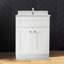 Meuble-lavabo de 25 po avec plateau Brookings, prêt à assembler, blanc Sherwin Williams - Design House, 584888-947012114-947014658-947014657