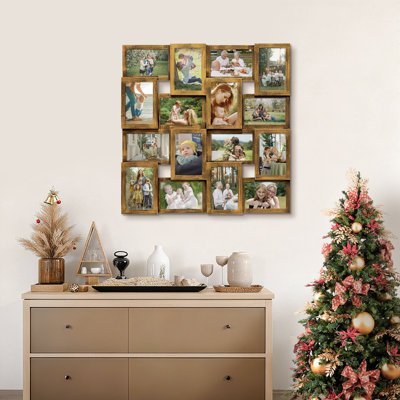 Cadre photo mural, galerie Collage, 16 photos