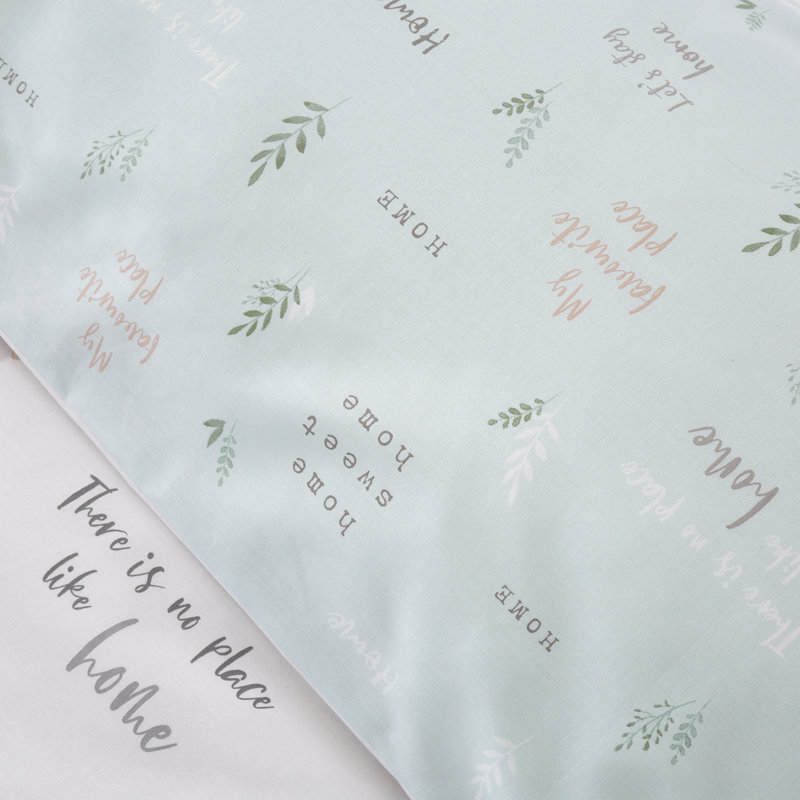 Home Sweet Home Duvet Cover Set, Kingsize - 2 Standard Pillowcases