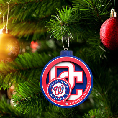 MLB 3D Logo Series Ornaments