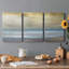 Beach Dreams - Ensemble de 3 peintures sur toile tendue-588700201