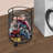 Rolling Laundry Basket Cart, Metal Rolling Laundry Basket-267396156