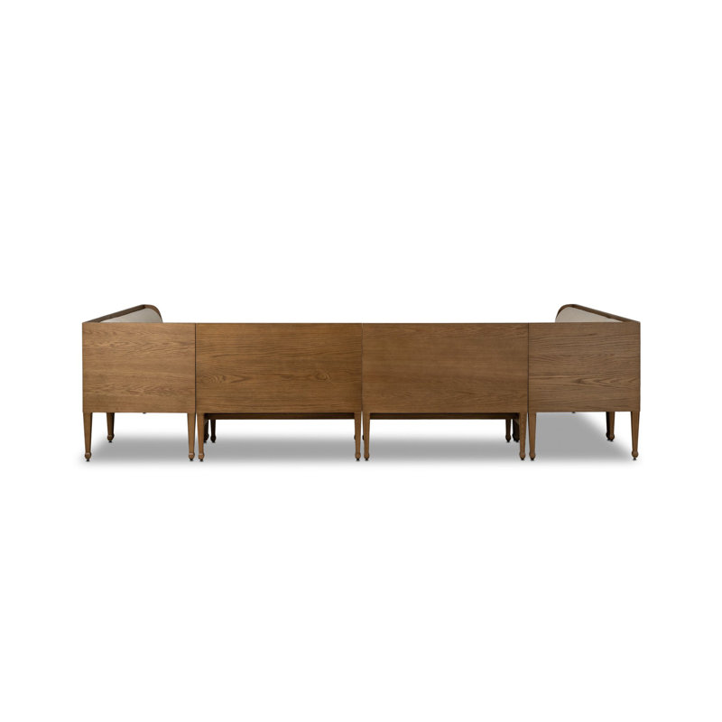 Priscilla Modular Sectional, 32" H x 129" W x 75" D