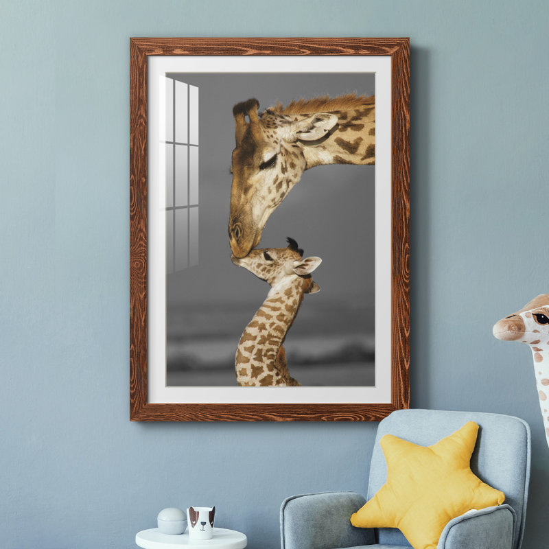 «Fearful and Wonder merveilleusement Made» par EtchLife, reproduction d'art graphique sur toile, Toile avec cadre érable