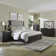 Ensemble de lit, commode, table de chevet et commode Keniston