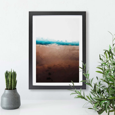 Sand Dune in New Mexico - Framed Print