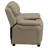 Degeorge Deluxe Padded Contemporary Kids Recliner with Storage Arms-216907790