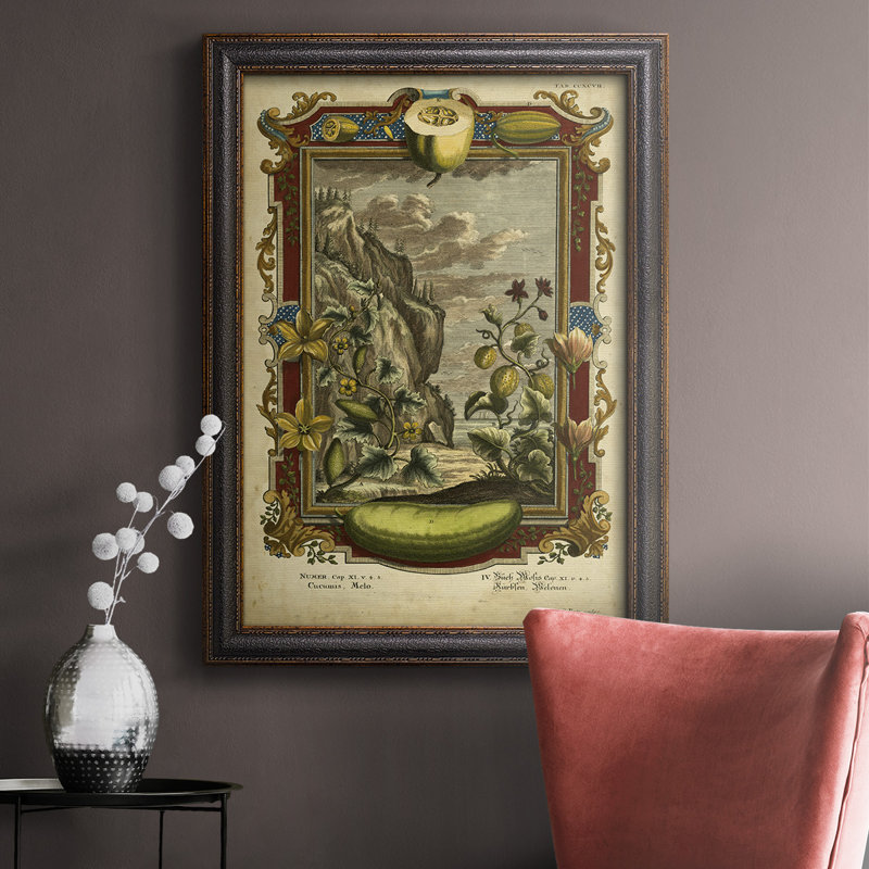 Genèse de fruits I, toile de qualité supérieure, prête à être accrochée, H 36 po x l 24 po x P 2,5 po