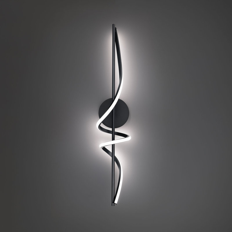Éclairage pour meuble-lavabo et applique murale à intensité variable avec interrupteur de température de couleur de 2700 K / 3000 K / 3500 K / 4000 K Corkscrew