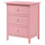 Charmante table de chevet rose