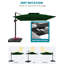 Parasol carré en porte-à-faux 9 pi Sizer-235666450
