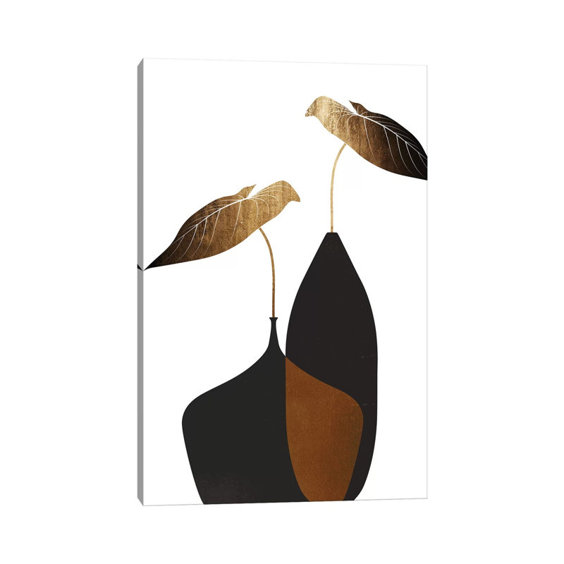 Scandinavian Bouquet by Kubistika - Wrapped Canvas Print, 66.04 cm H x 45.72 cm W x 1.91 cm D