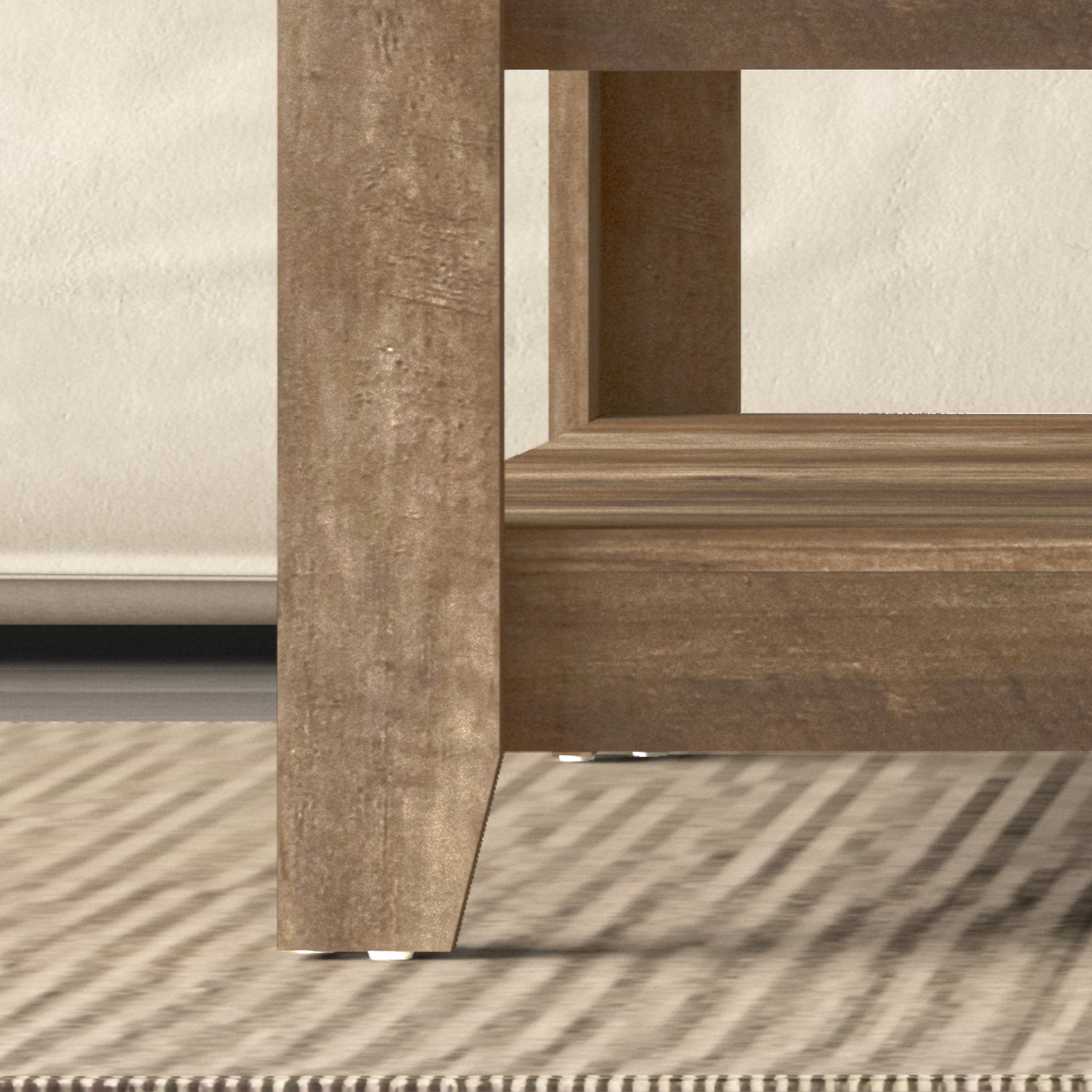 Four Chamfer Designed Legs