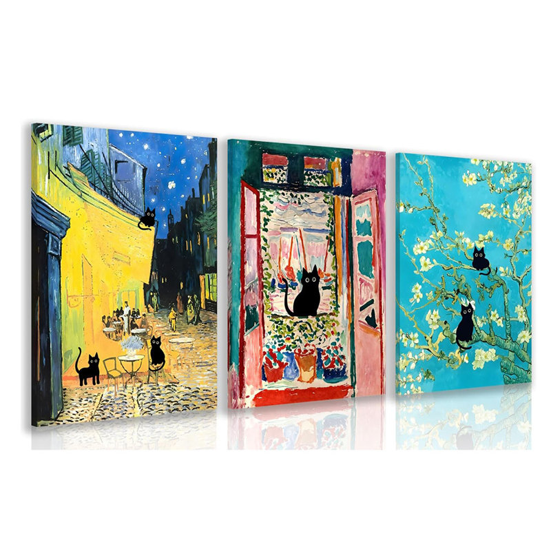 3 Piece Wrapped Canvas Print
