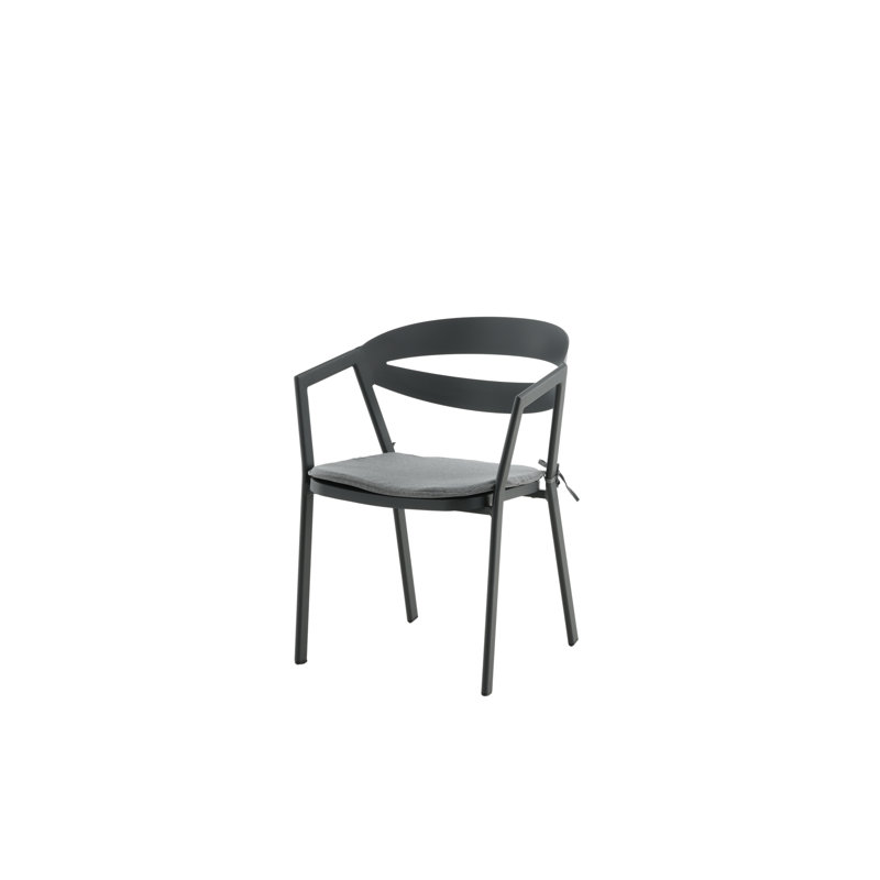 Polkville Patio Dining Dining Chair with Cushion