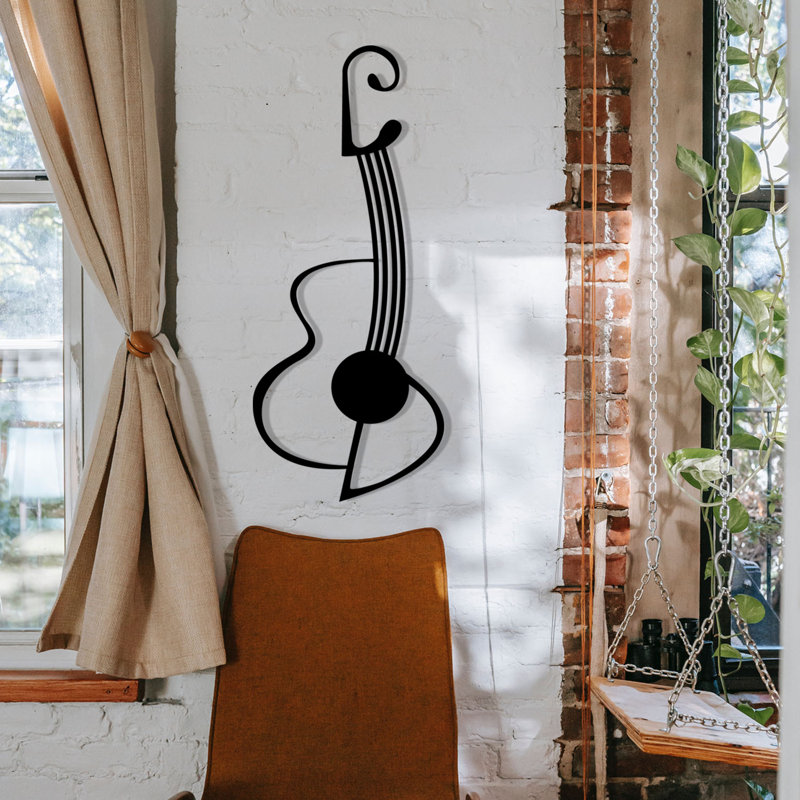 Traditional Entertainment Wall Decor on Metal