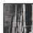 Large Wall Art – Black and White Abstract Wall Art – Hand Painted Textured Canvas with Frame – Neutral Wall Art for Living Room – 50"