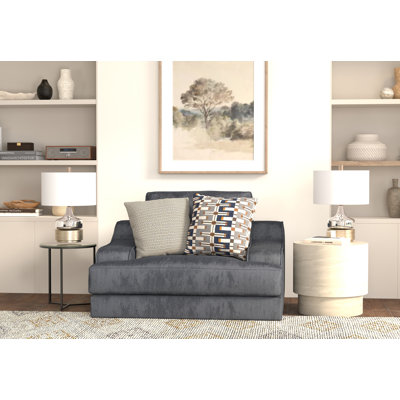Chaise Calline et 1/2 avec coussin moelleux