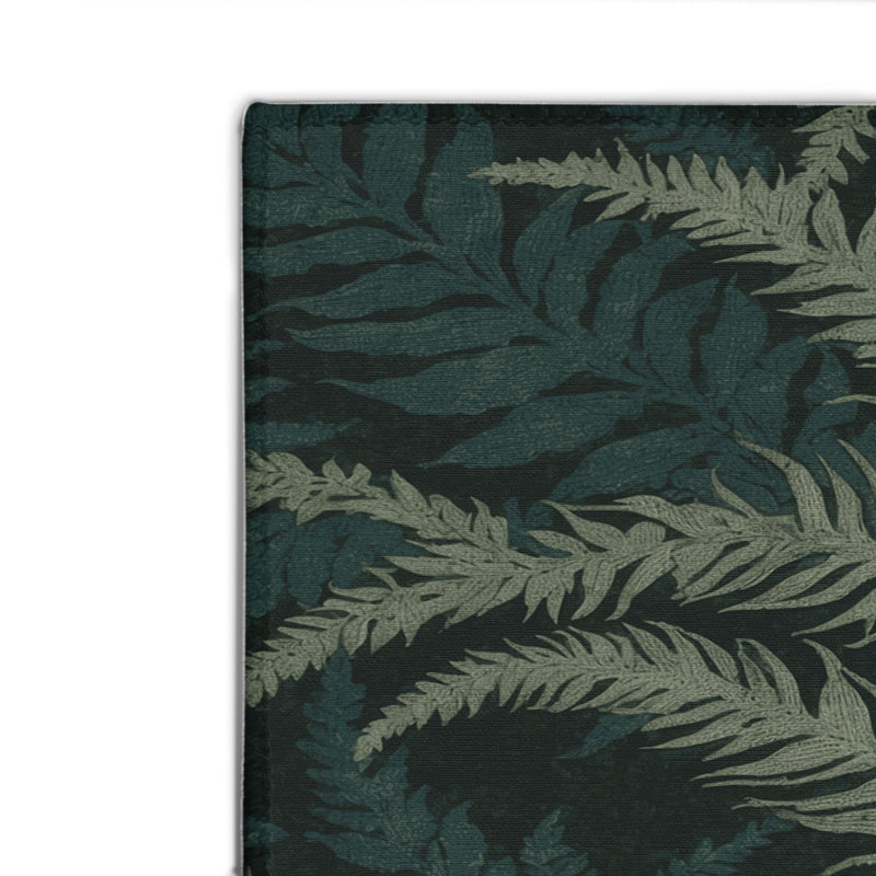 Nature Green Indoor and Outdoor Area Rug, Rectangle 2' x 3'