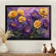 Lavande, champ de fleurs de renoncule II - Renoncule, art mural-1067217564-1067217573