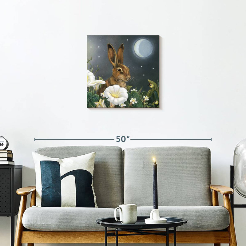 Brampt Rabbit Under The Moon