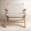 Calvin Teak Upholstered Occasional Chair