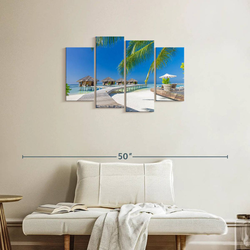 Maldives Gillard Vacation, 22" H x 36" W