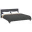  Full Year Duvet Anthracite And Taupe  Microfiber-1096122547