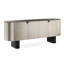 Gustav 82'' W Glass Console Table