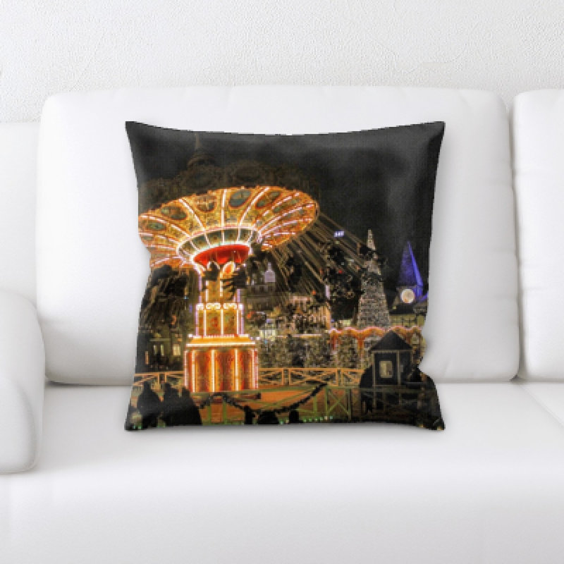 Microsuede Throw Pillow