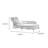 Rattan woven creative quality chaise longue-102403169