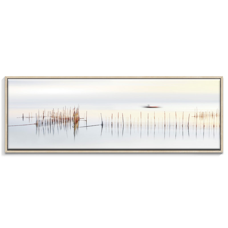 Print on Canvas, 32.5cm H x 103.5cm W, Floater Frame