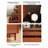 Retro Style Multi-Functional Large Capacity Pantry