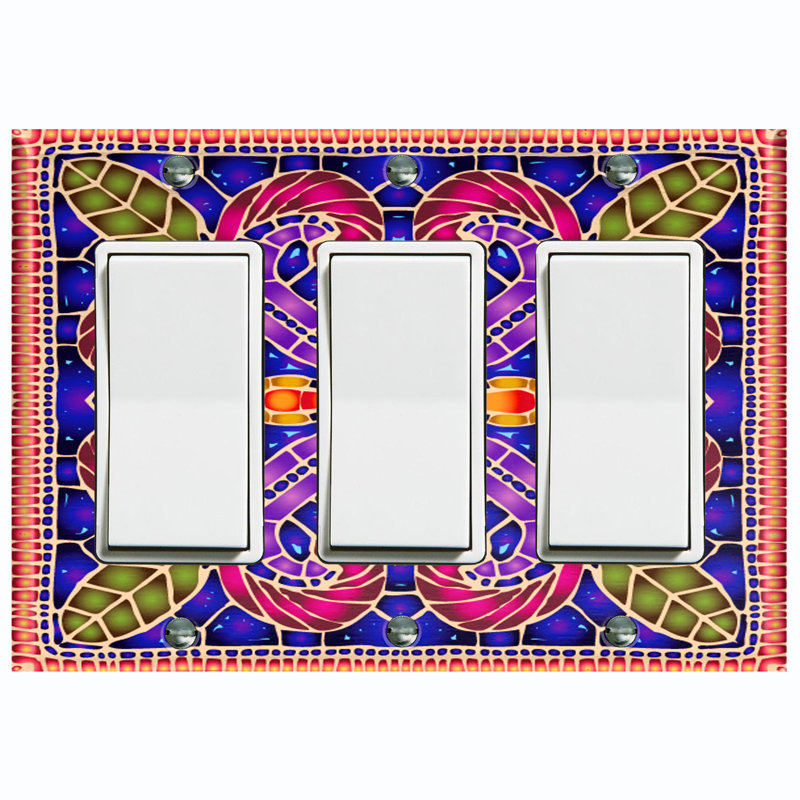Landscape & Nature 3 - Gang Rocker Standard Wall Plate