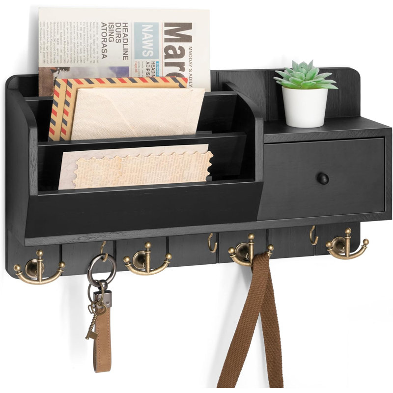 Key Rack Wall Mounted Mail Sorter