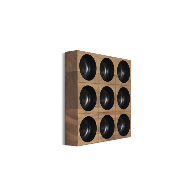 Puka Wall Decor, Black