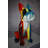 Modern Art Of A Graffiti Great Dane Dog Made Of Resin Size: 20" X 11" X 28"H